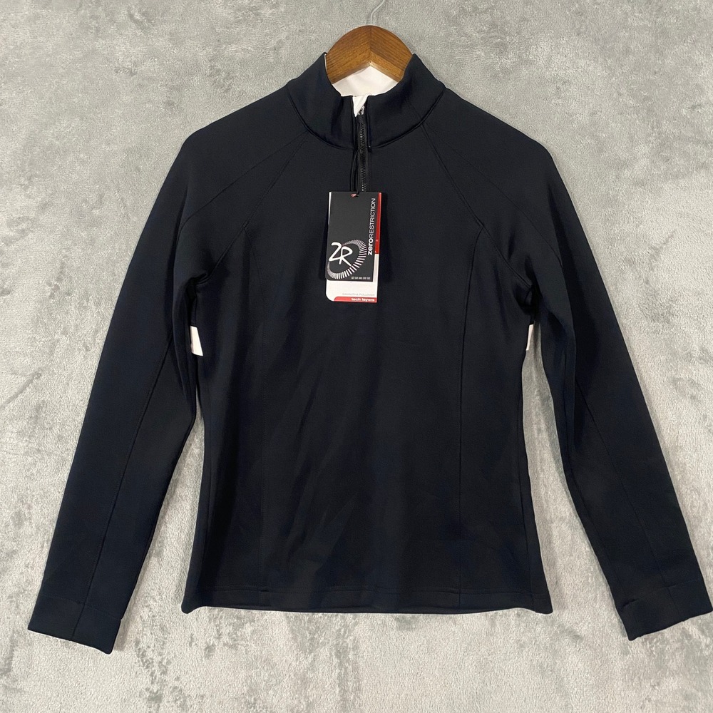 Zero Restriction Pullover Sz Small Black Samantha… - image 2